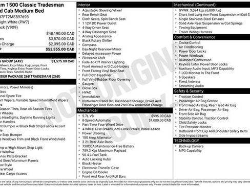 Used 2021 RAM 1500 Tradesman w/ SXT Plus Group AWD/4WD image 17
