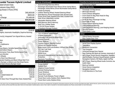 New 2026 Hyundai Tucson Limited AWD/4WD image 2