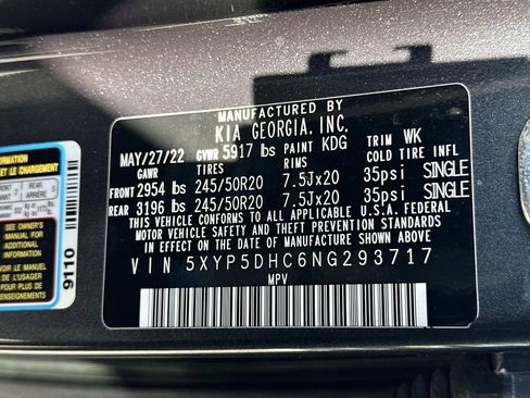 Used 2022 Kia Telluride SX w/ Towing Package AWD/4WD image 42