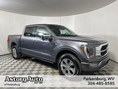 Used 2021 Ford F150 Platinum w/ Equipment Group 701A High image 1