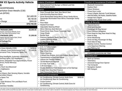 Used 2023 BMW X5 sDrive40i w/ M Sport Package image 6