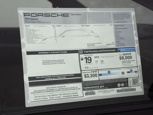 New 2026 Porsche Cayenne AWD/4WD image 25