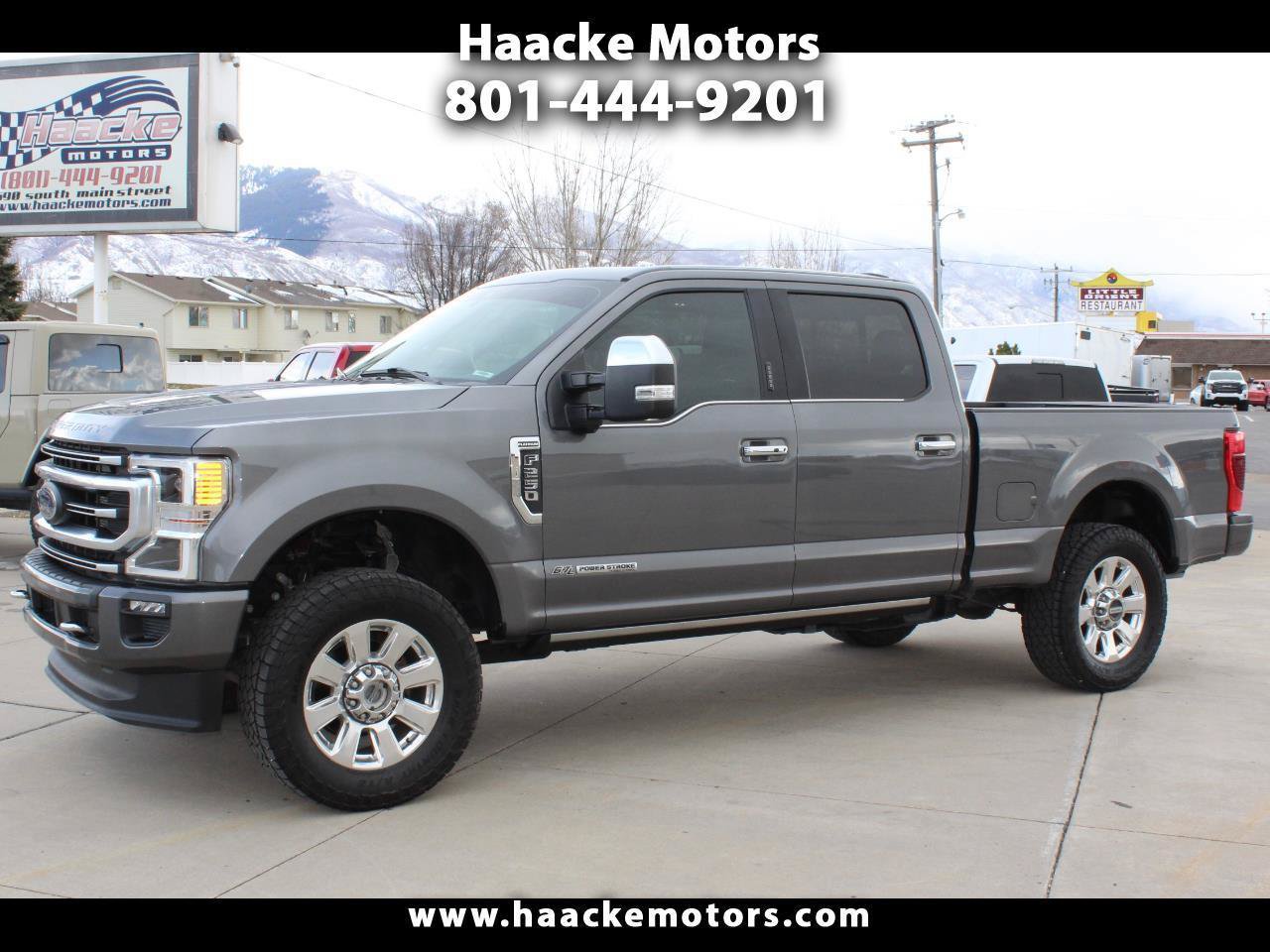 Used 2021 Ford F250 Platinum w/ FX4 Off-Road Package AWD/4WD image 1
