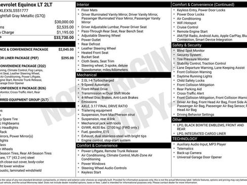 Certified 2020 Chevrolet Equinox LT image 4
