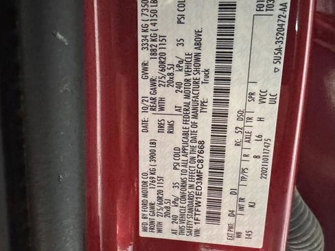 Used 2021 Ford F150 King Ranch w/ Equipment Group 601A High image 46