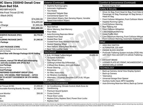 Used 2024 GMC Sierra 2500 Denali w/ Denali Reserve Package image 4