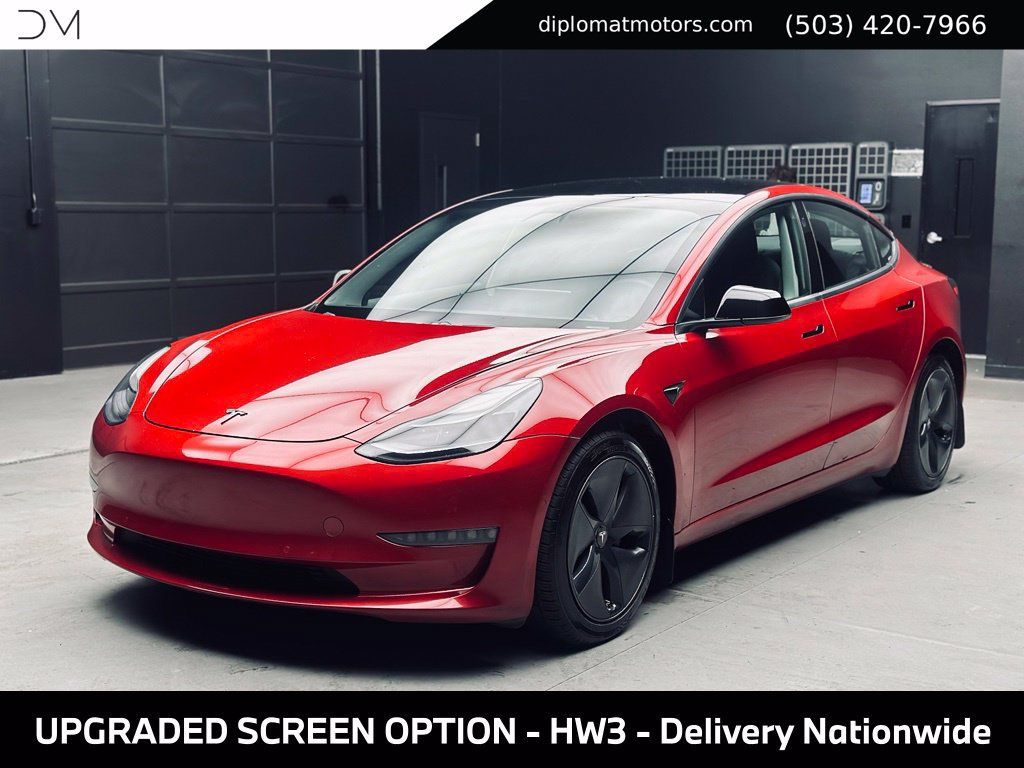 Used 2021 Tesla Model 3 Long Range AWD/4WD image 1