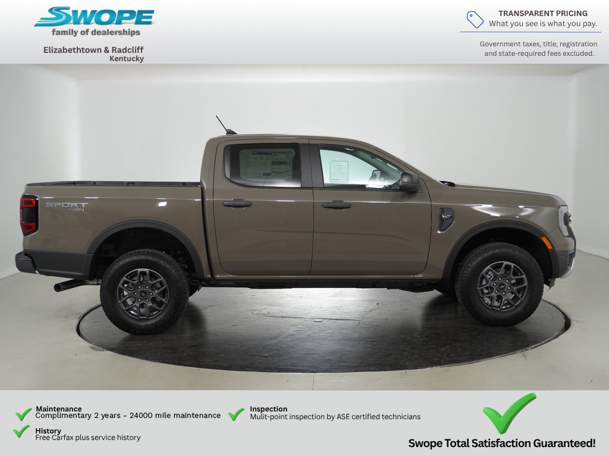 New 2026 Ford Ranger XLT w/ Equipment Group 301A High AWD/4WD image 2