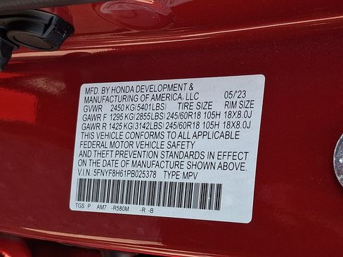 Certified 2023 Honda Passport TrailSport image 29