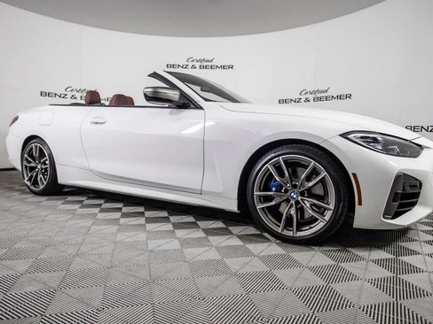Used 2021 BMW M440i Convertible w/ Premium Package RWD image 2