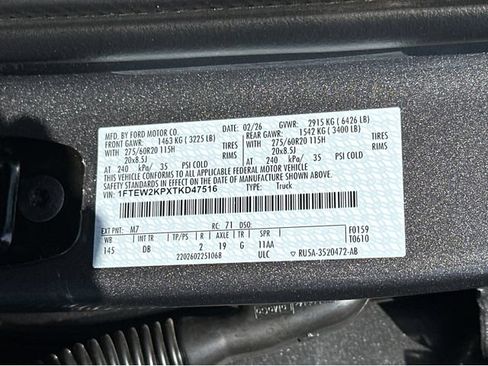New 2026 Ford F150 STX w/ Equipment Group 200A RWD image 38