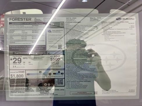 New 2025 Subaru Forester Limited w/ Popular Package #1 image 28