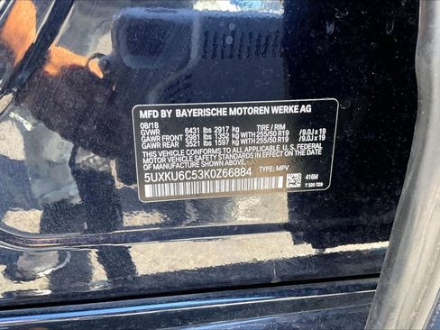 Used 2019 BMW X6 xDrive50i w/ M Sport Package image 34