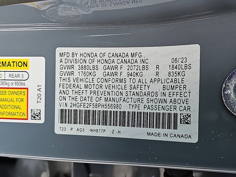 Used 2023 Honda Civic Sport image 26