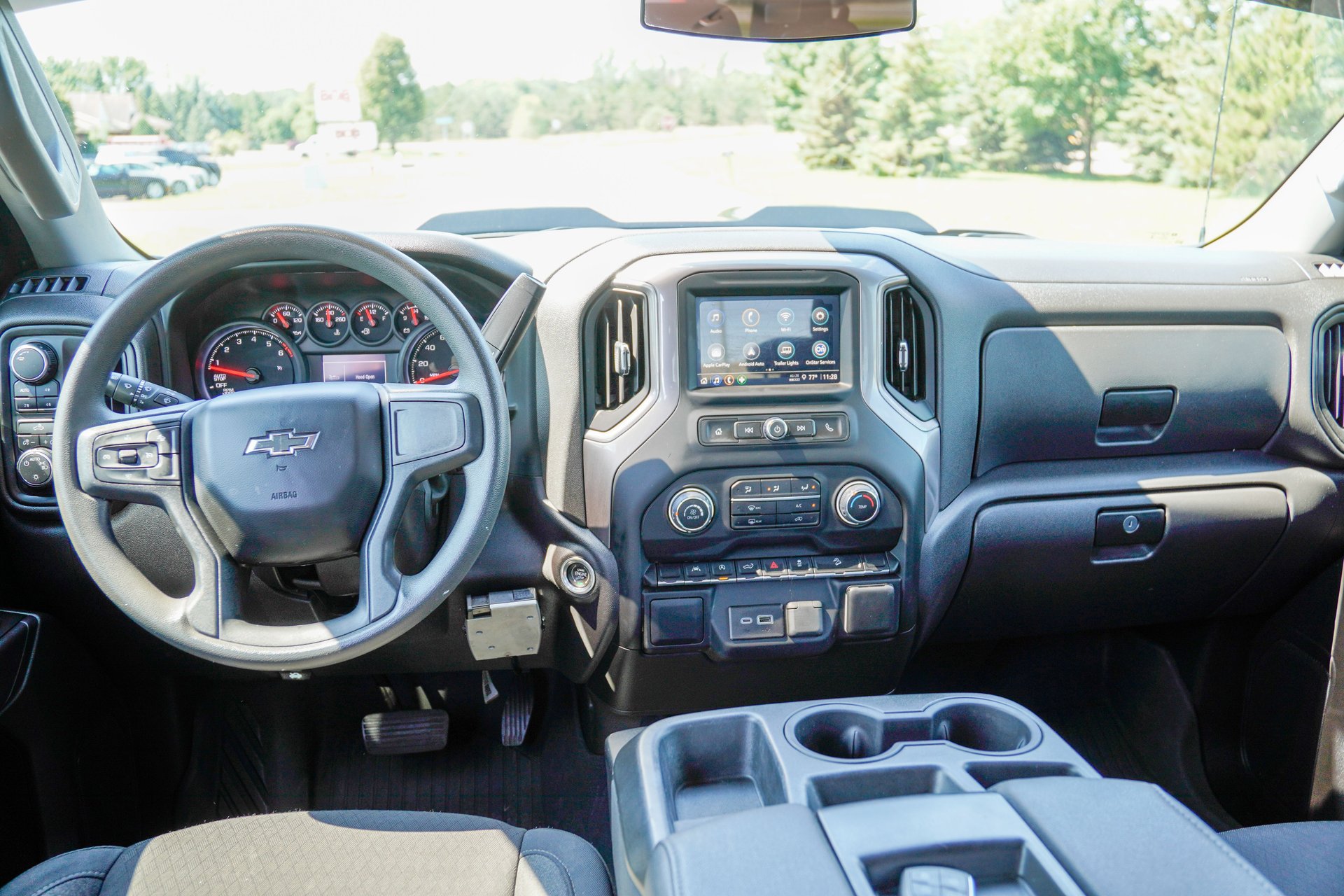 Used 2024 Chevrolet Silverado 1500 Custom Trail Boss w/ LPO, Dark Essentials Package AWD/4WD image 11