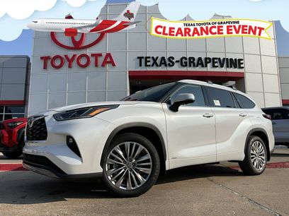 New 2025 Toyota Highlander Platinum