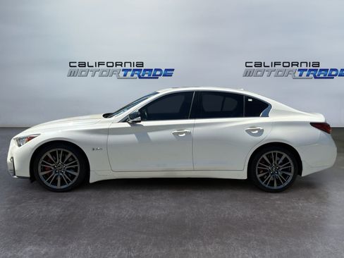 Used 2020 INFINITI Q50 Red Sport 400 w/ Cargo Package RWD image 8