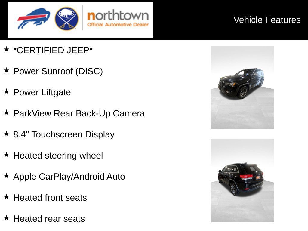 Used 2018 Jeep Grand Cherokee Limited AWD/4WD image 4