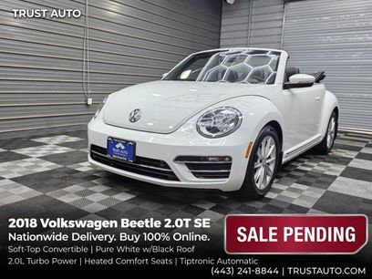 Used 2018 Volkswagen Beetle 2.0T SE