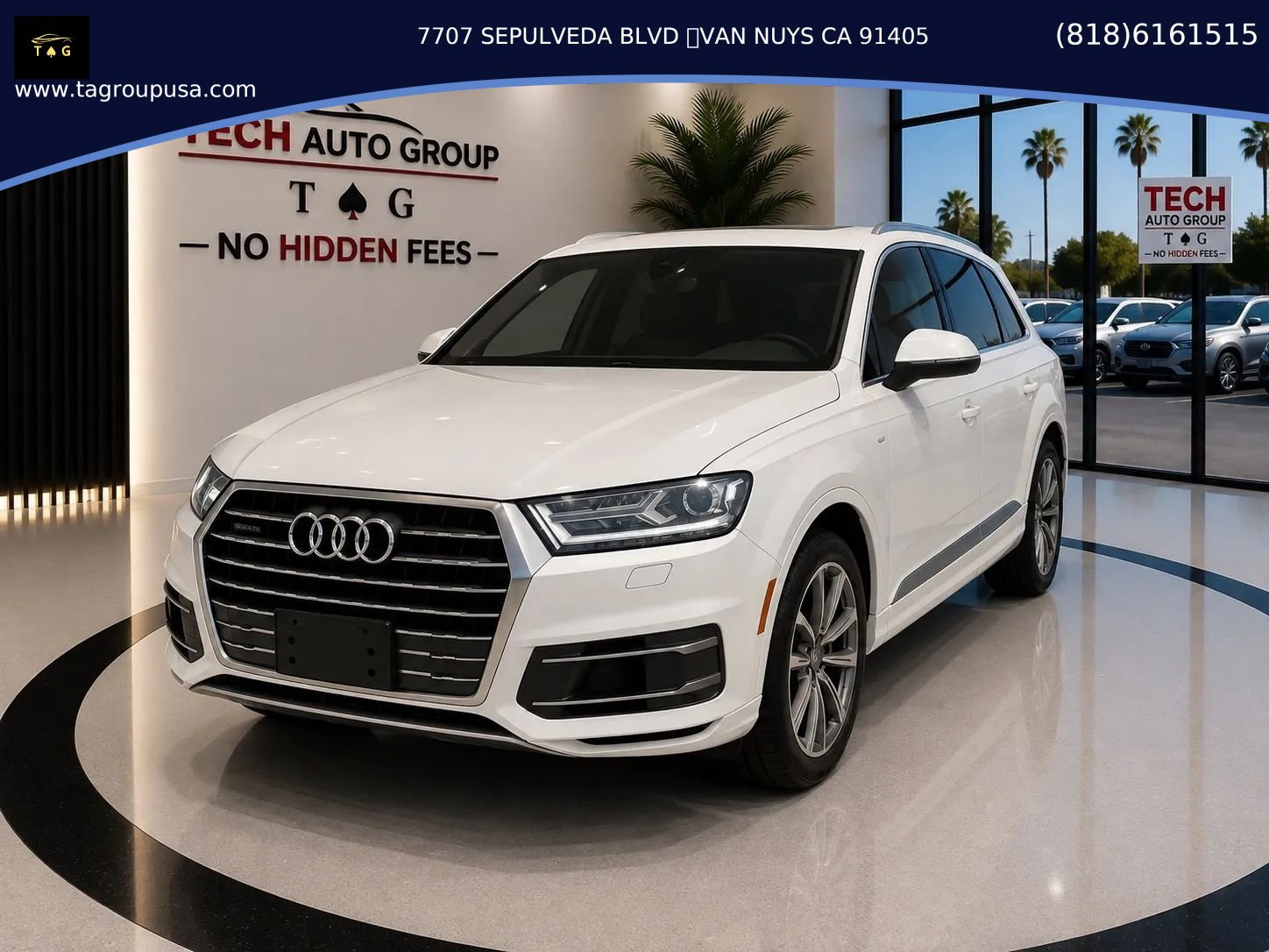 Used 2018 Audi Q7 3.0T Premium Plus w/ Premium Plus Package AWD/4WD image 1