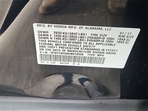 Used 2017 Honda Pilot EX-L image 14