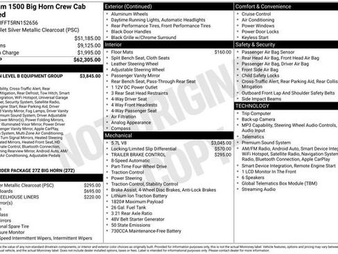 Used 2024 RAM 1500 Big Horn AWD/4WD image 18