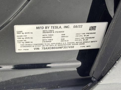 Used 2022 Tesla Model X Plaid image 48