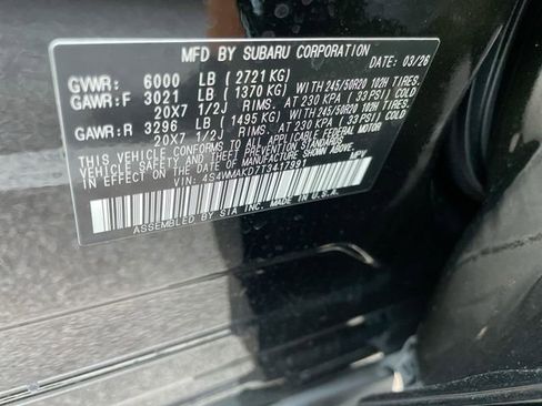 New 2026 Subaru Ascent Touring AWD/4WD image 28
