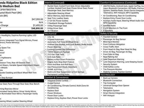 New 2026 Honda Ridgeline Black Edition image 4