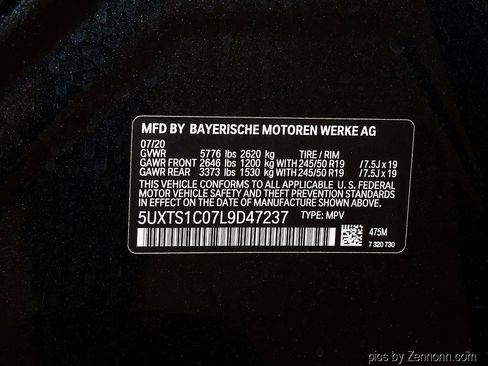 Used 2020 BMW X3 xDrive30e w/ Premium Package AWD/4WD image 40