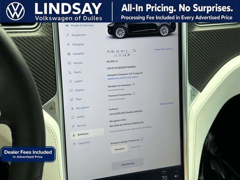Used 2017 Tesla Model X 100D AWD/4WD image 25