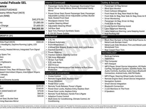 Used 2026 Hyundai Palisade SEL FWD image 39