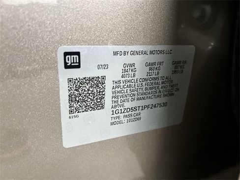 Certified 2023 Chevrolet Malibu LT image 33