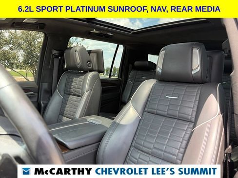 Used 2022 Cadillac Escalade ESV Sport Platinum w/ LPO, ONYX Package AWD/4WD image 57