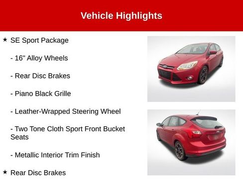 Used 2012 Ford Focus SE FWD image 9