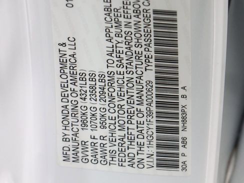 Used 2023 Honda Accord EX image 31