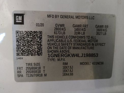 Used 2020 Chevrolet Traverse LT image 33