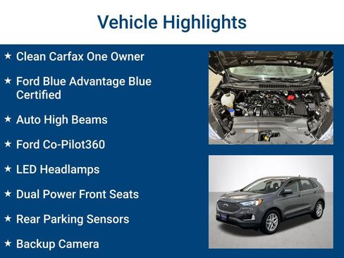 Certified 2024 Ford Edge SEL AWD/4WD image 3