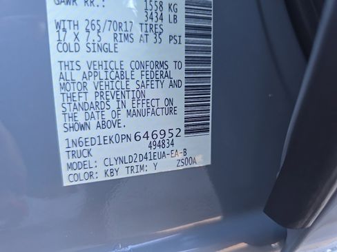 Used 2023 Nissan Frontier PRO-4X w/ Pro-4X Premium Package image 14