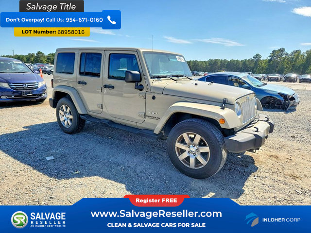 Used 2017 Jeep Wrangler Unlimited Sahara w/ Max Tow Package AWD/4WD image 5