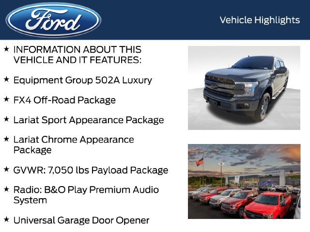 Used 2018 Ford F150 Lariat w/ Equipment Group 502A Luxury AWD/4WD image 5
