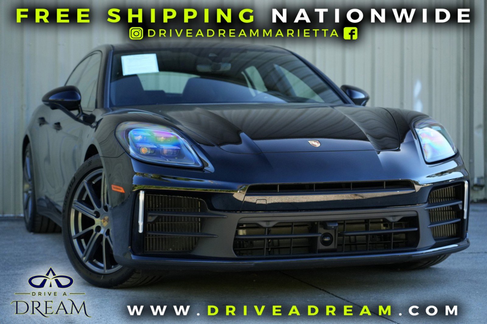 Used 2024 Porsche Panamera 4 AWD/4WD image 2