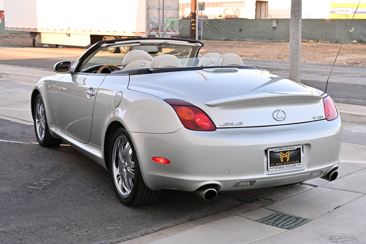 Used 2002 Lexus SC 430 Convertible RWD image 5