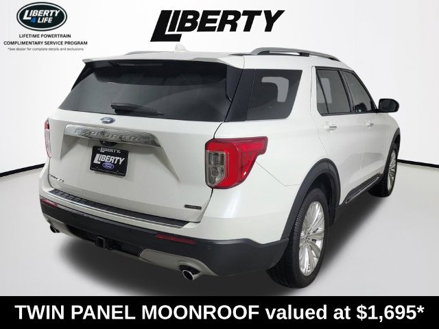 Certified 2021 Ford Explorer Limited w/ Hybrid Equipment Group 310A AWD/4WD image 3