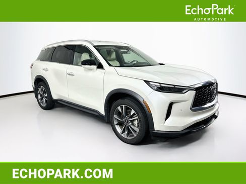 Used 2023 INFINITI QX60 Luxe w/ Performance Audio Package FWD image 1