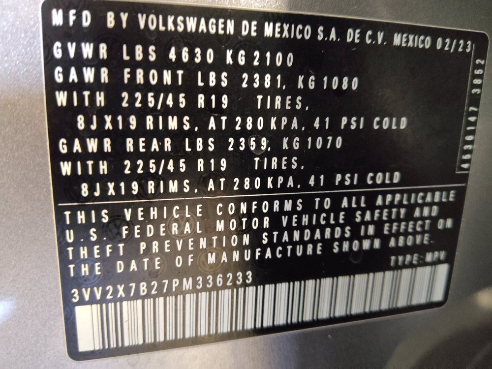 Used 2023 Volkswagen Taos SEL AWD/4WD image 33