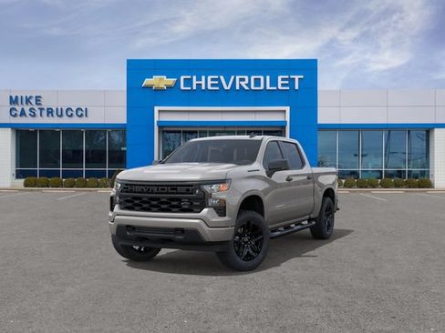 New 2026 Chevrolet Silverado 1500 Custom w/ Turbomax Blackout Package AWD/4WD image 8