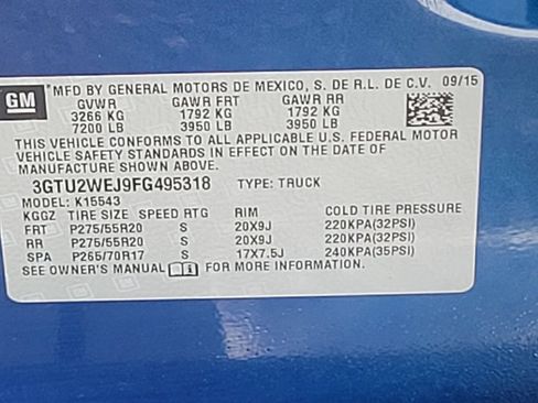 Used 2015 GMC Sierra 1500 Denali AWD/4WD image 15