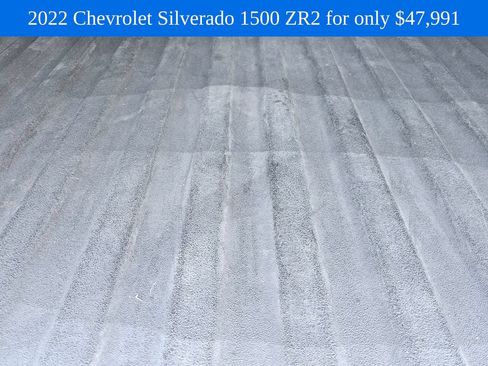 Used 2022 Chevrolet Silverado 1500 ZR2 w/ Technology Package AWD/4WD image 13