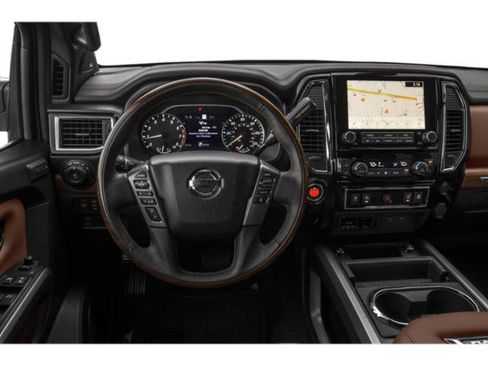 Used 2021 Nissan Titan Platinum Reserve w/ Off Road Protection Package AWD/4WD image 10